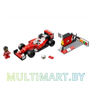 Конструктор Lepin 28001 Scuderia Ferrari SF16-H (198 деталей) картинка 3